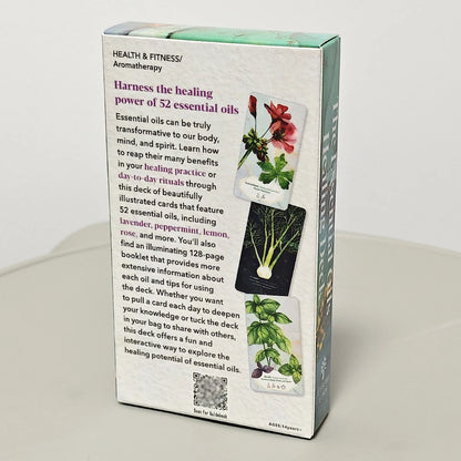 11*6cm The Essential Oils Healing Deck To Enhance Body, Mind & Spirit 52 Cards
