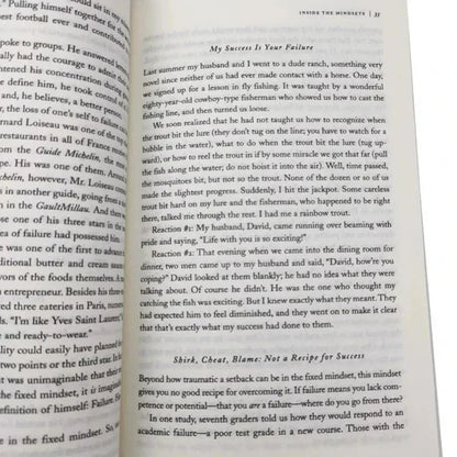Mindset: the New Psychology of Success by Carol S. Dweck - English Book Foreign Literature Inspirational Reading Material