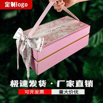 Wedding Companion Gift Male Best Man Gift Box Premium Light Luxury Bridesmaids Handheld Practical Wedding Candy Box