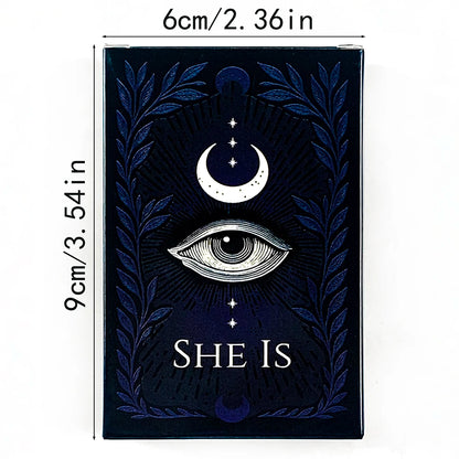 SHE IS Game Cards A Mindfulness Deck Inner Dialogue & Self-Reflection Cards Entle Self-Care Tool For Becoming & Belonging Game