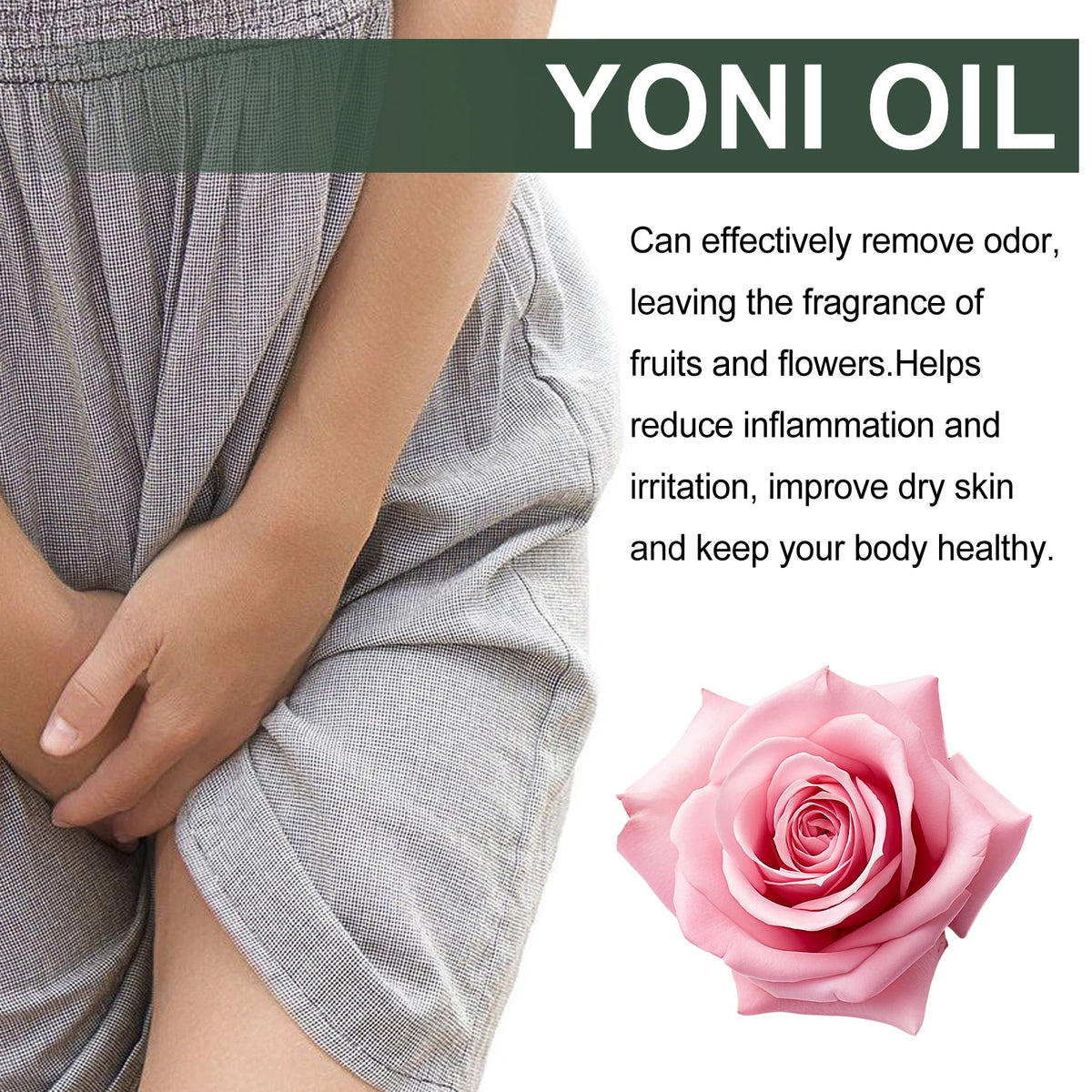 30ml Vaginal Care Essential Oil Female Private Parts Nursing Deodorize Tightening Pinkness Remove Bad Odor Natural Nursing Oil