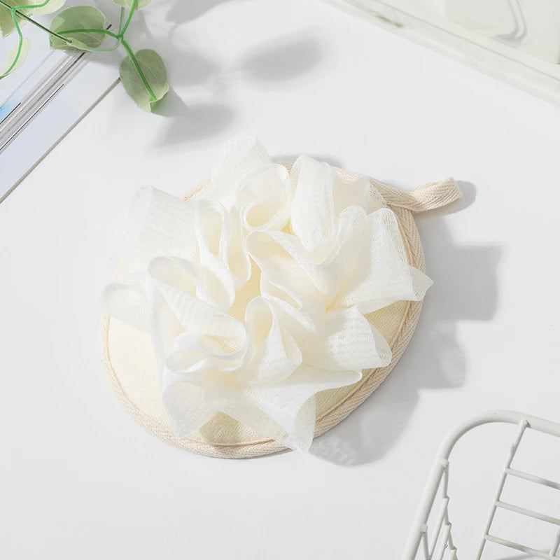 Bath Scrubber For Body Loofah Ball Shower Body Wash Ball Massage Bath Flower Towel For Body Best Body Scrub For Shower Bath Tool