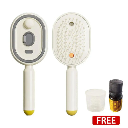 Electric Spray Comb Set Airbag Massage Comb Essential Oil Atomization Care Self Cleaning Anti Static Wrapping Hair Comb