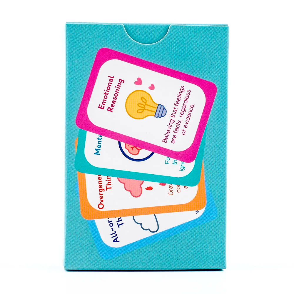 110pcs Adult Mindfulness Cards Emotional Management Supplies Stress Relief Tool Mental Wellness for Teens & Students Board Game
