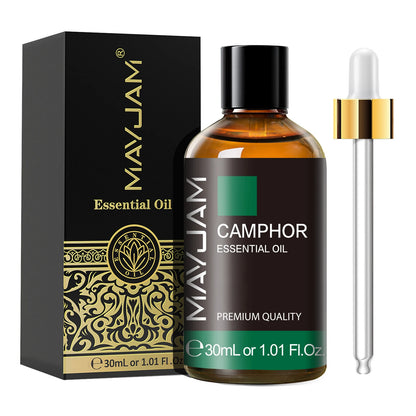 MAYJAM 1PCS 30ML Aromatherapy Essential Oil Lavender Vanilla Jasmine Eucalyptus Peppermint Aroma Oil for Diffuser Candle Soap