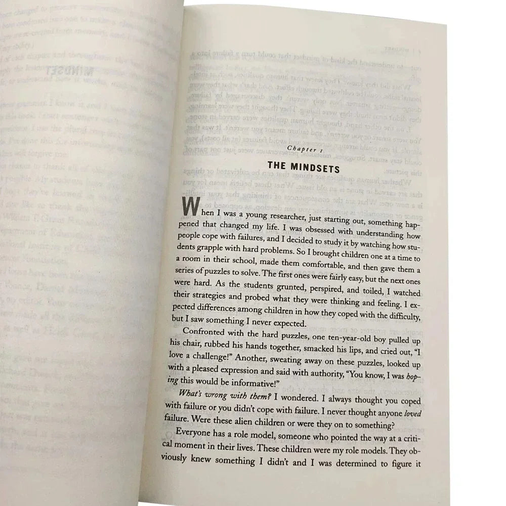 Mindset: the New Psychology of Success by Carol S. Dweck - English Book Foreign Literature Inspirational Reading Material