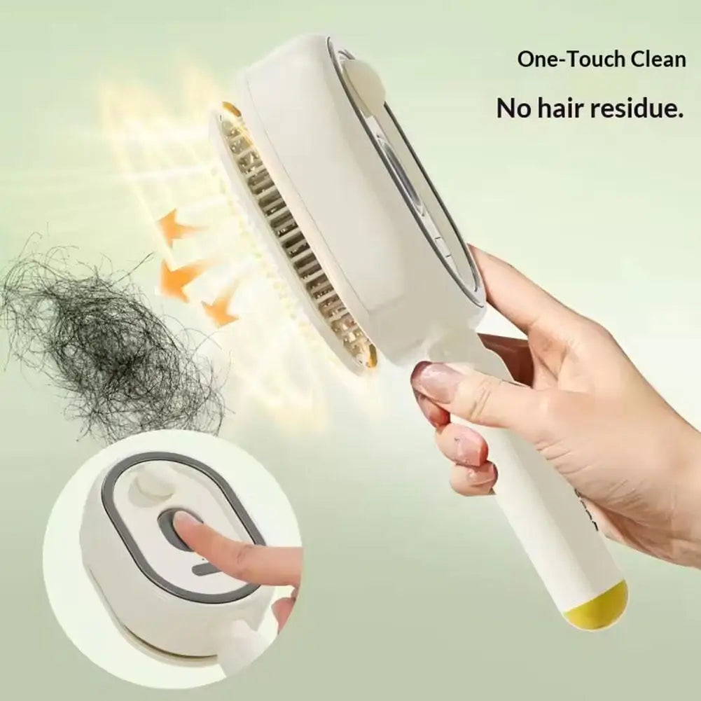 Electric Spray Comb Set Airbag Massage Comb Essential Oil Atomization Care Self Cleaning Anti Static Wrapping Hair Comb