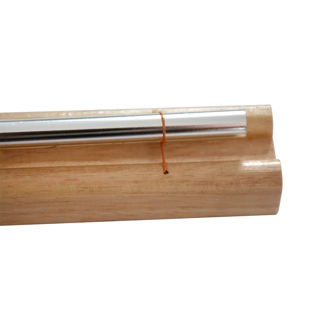 Meditation Energy Chime with Mallet Mindfulness Hand Bell Classroom Chime for Prayer Yoga Percussion Instrument Reminder Bell