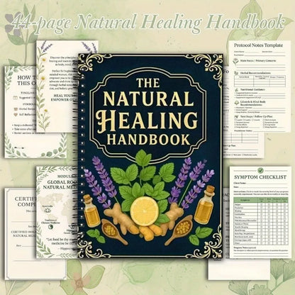 Manual of Natural Healing: Herbal Essential Oil Diet, Ancient Home Care, Self-healing, Simple Health Book