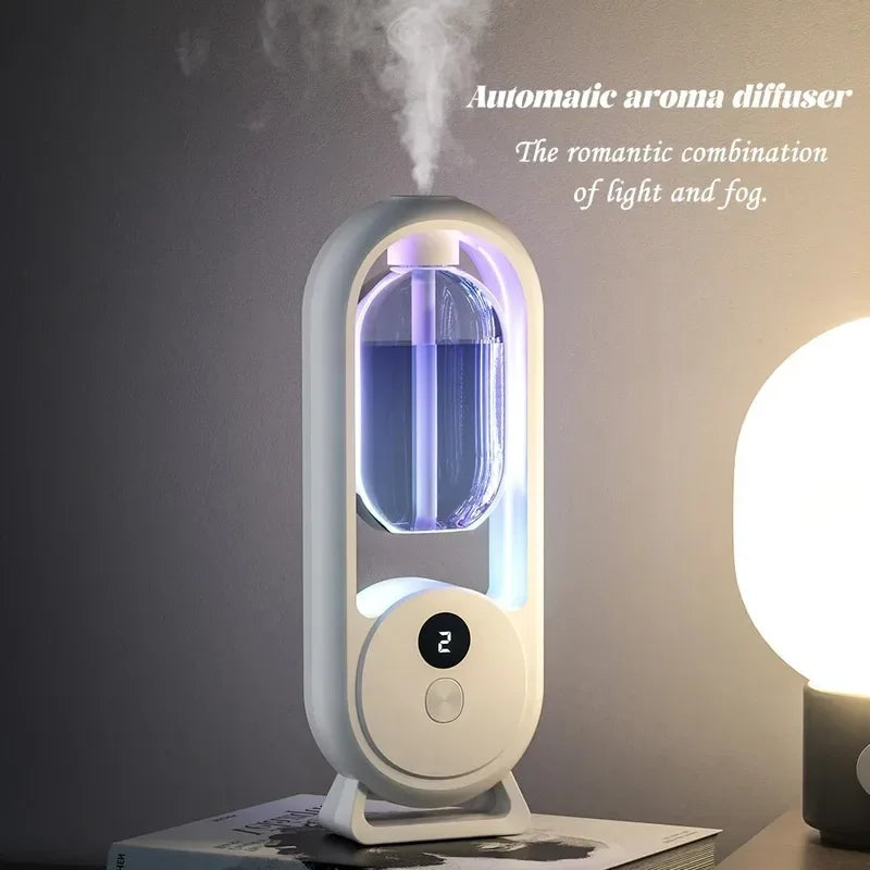 Aromatherapy Essential Oil Machine, Aroma Diffuser, Timed Rechargeable, 5-Mode, Living Room, Bathroom, Air Freshman